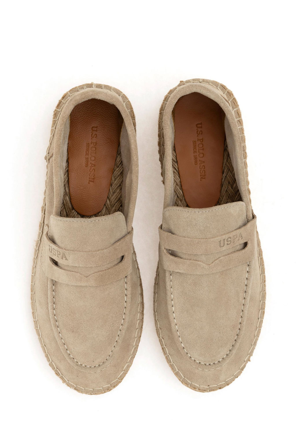U. S. Polo Assn / Мужская бежевая обувь - U.s. polo assn фото 6