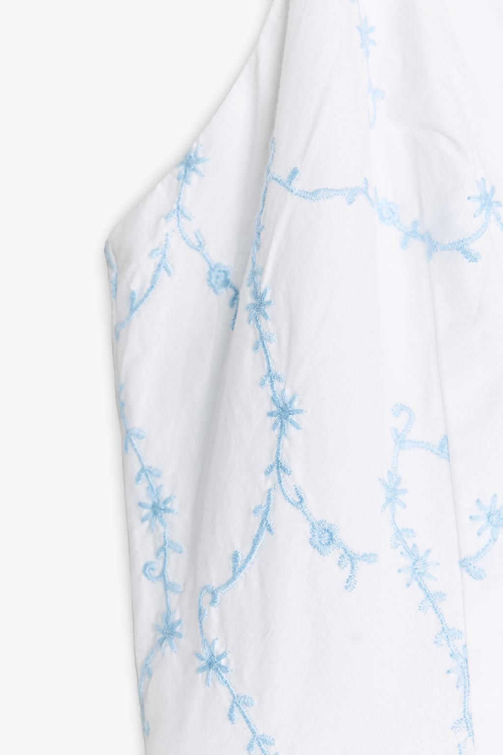 EMBROIDERED POPLIN DRESS - Zara фото 8