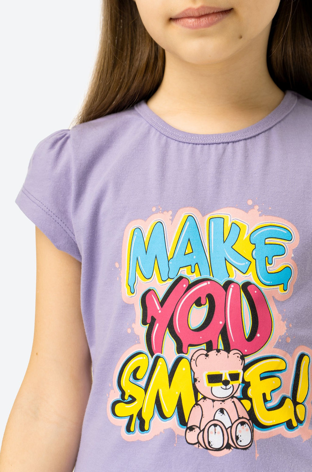 Хлопковый летний костюм для девочки Bonito  фото 6