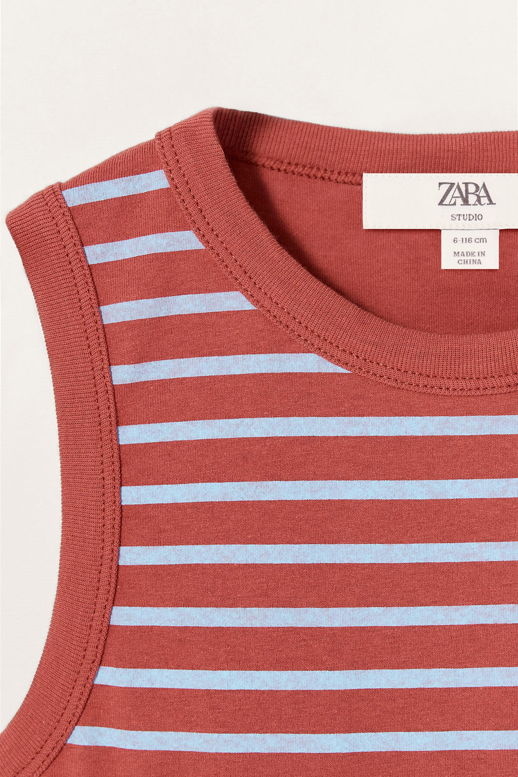 LIMITED EDITION CUT-OUT STRIPED T-SHIRT - Zara фото 8