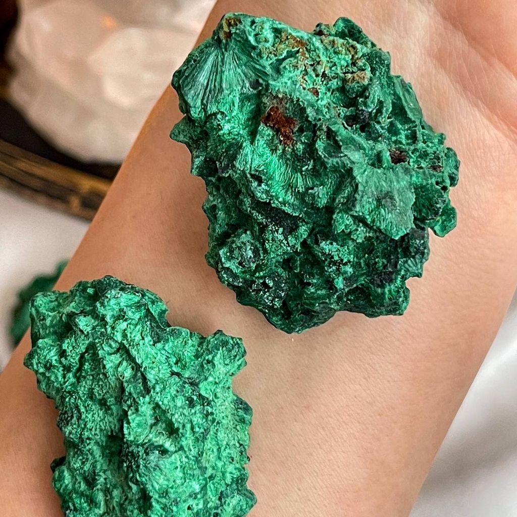 Образец Шелковый Малахит