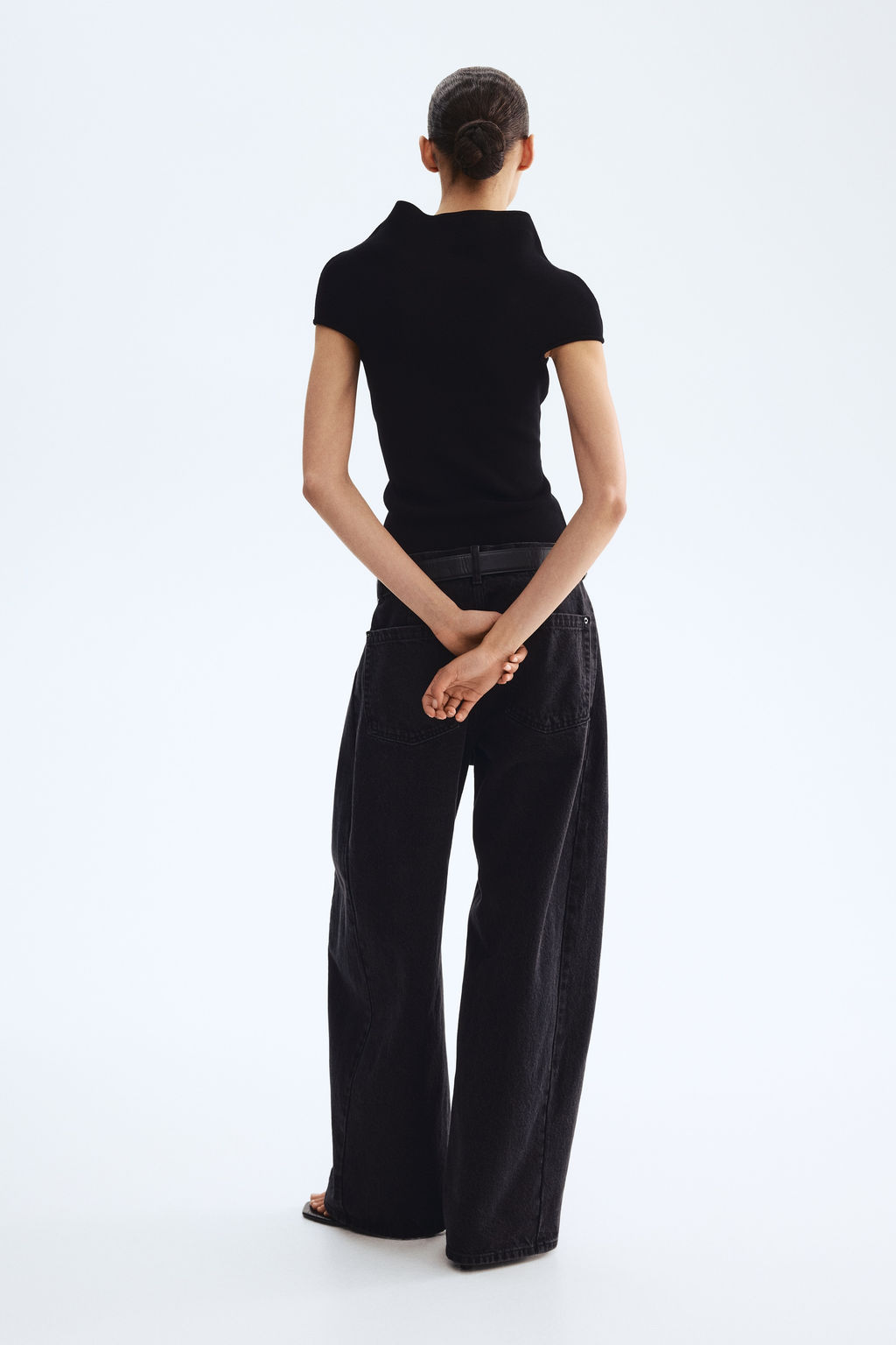 Top con cuello perkins - H&m фото 7