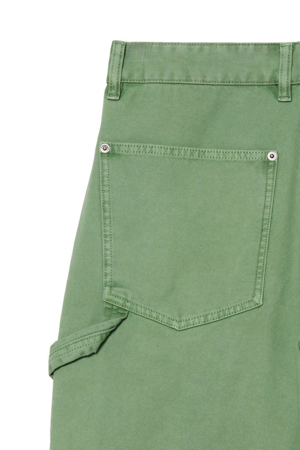 PANTAL?N RELAXED FIT BOLSILLO CARPINTERO / VERDE - Zara фото 6
