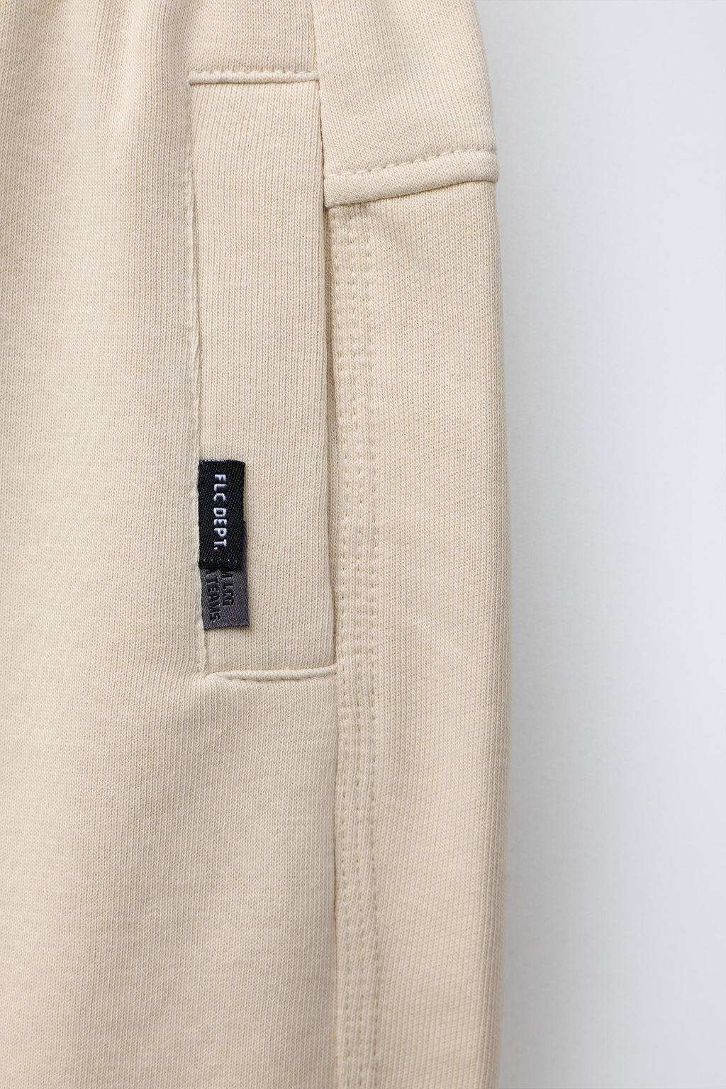 BERMUDA FELPA ETIQUETA / Piedra - Zara фото 4