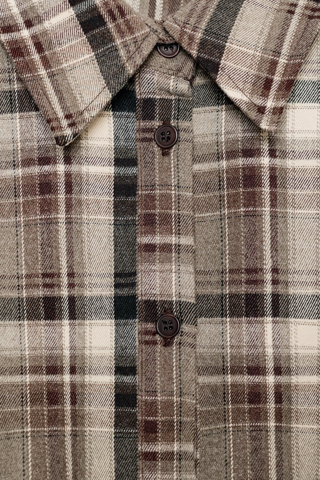 CHECKED FITTED SHIRT - Zara фото 8