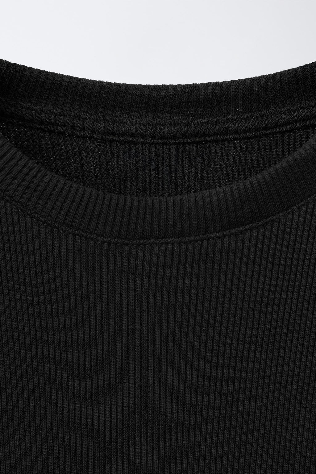 RIBBED COMBINATION DRESS WITH CHECK SKIRT - Zara фото 7