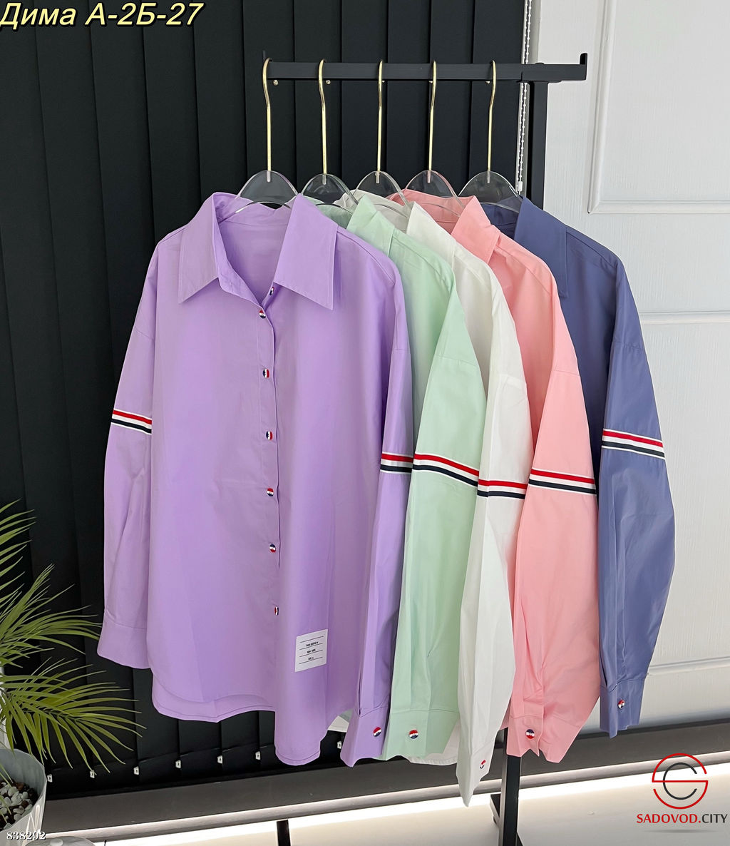 Рубашка женская из хлопка - Bruno фото 7