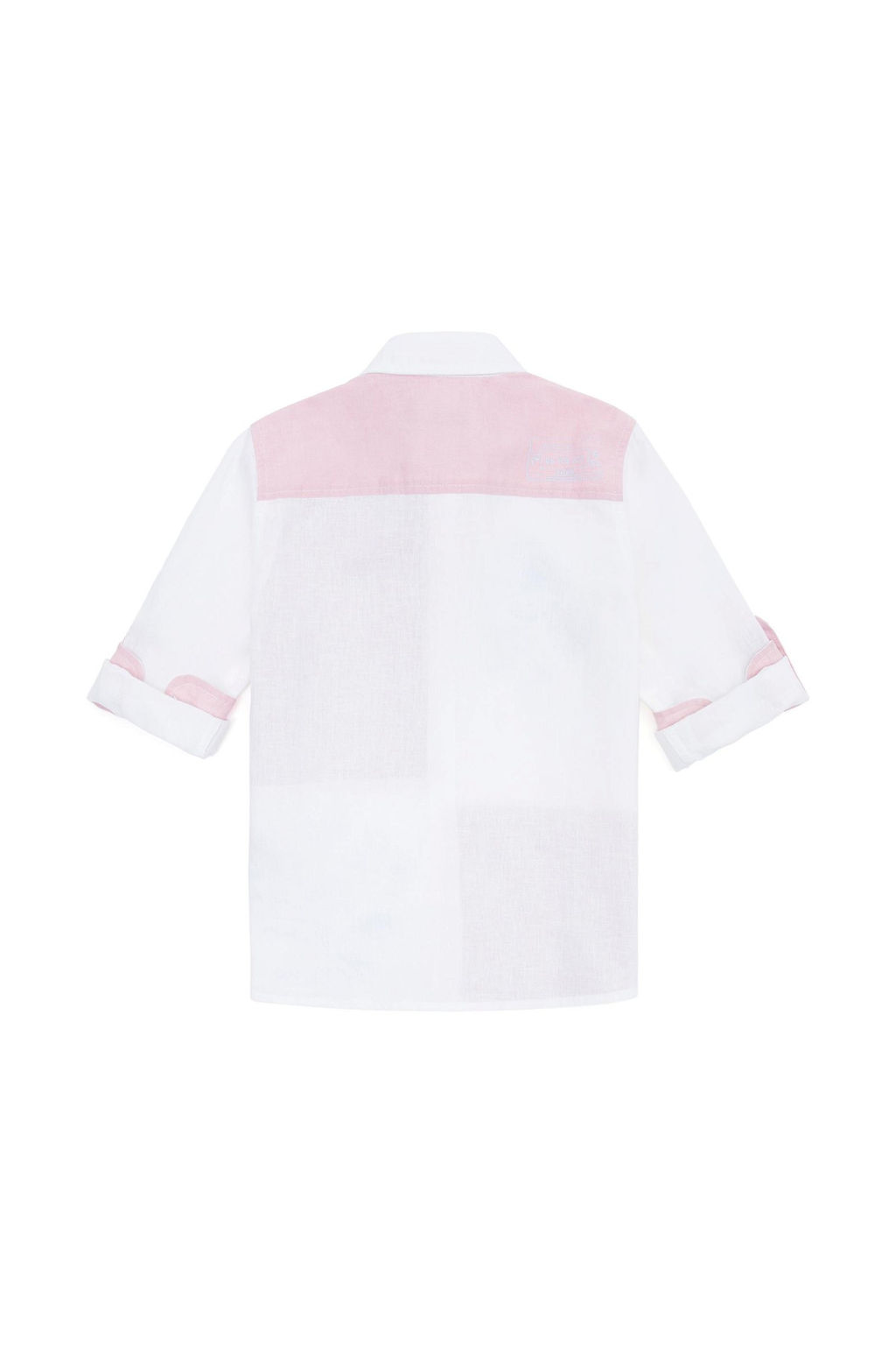 Пудровая рубашка для мальчиков с длинным рукавом - U.s. polo assn фото 7