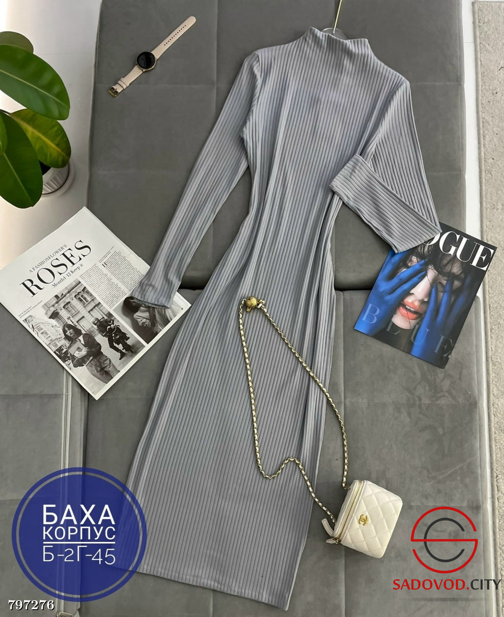 платье женское удлиненное - Bruno фото 3