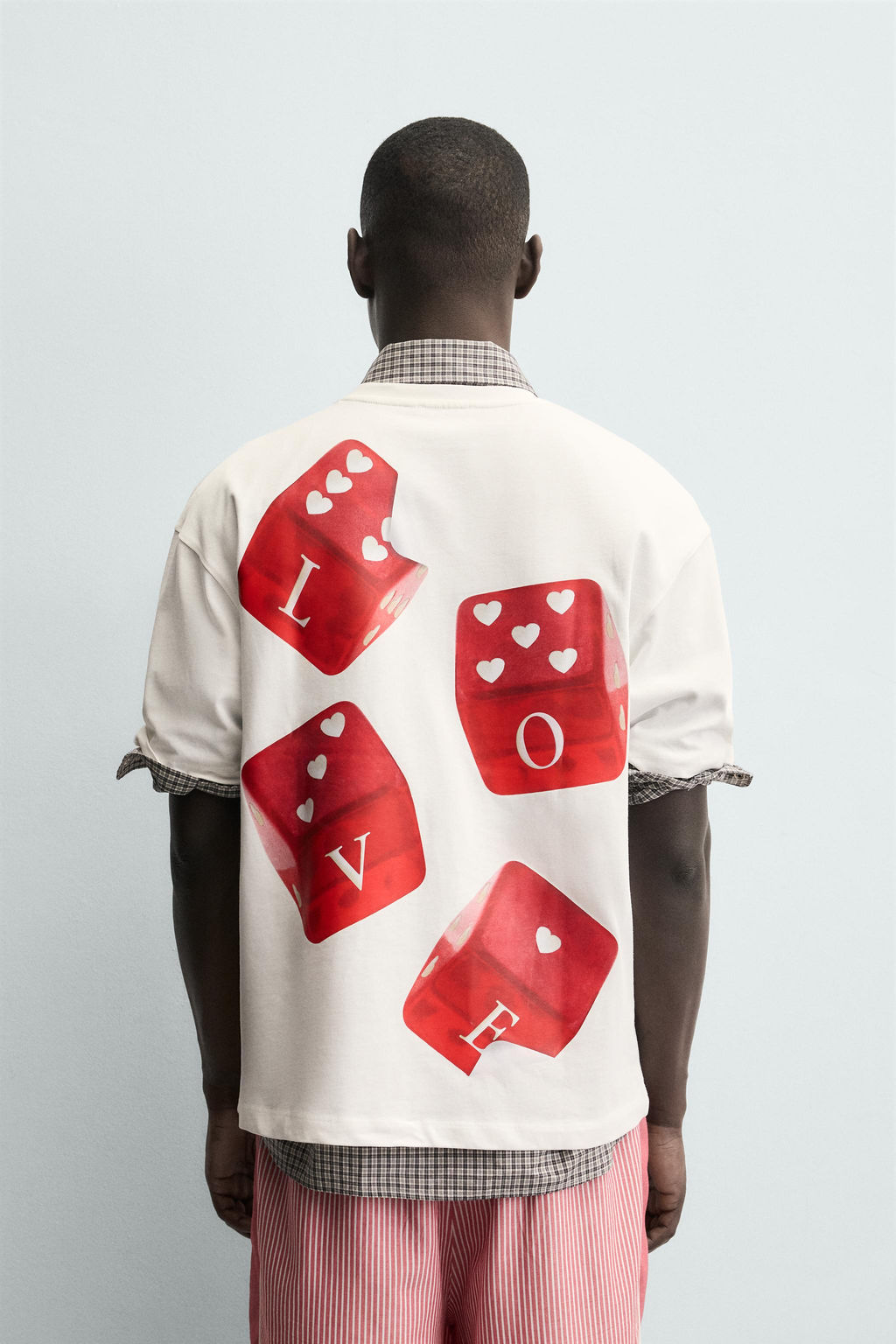 DICE PRINT T-SHIRT - Zara фото 11
