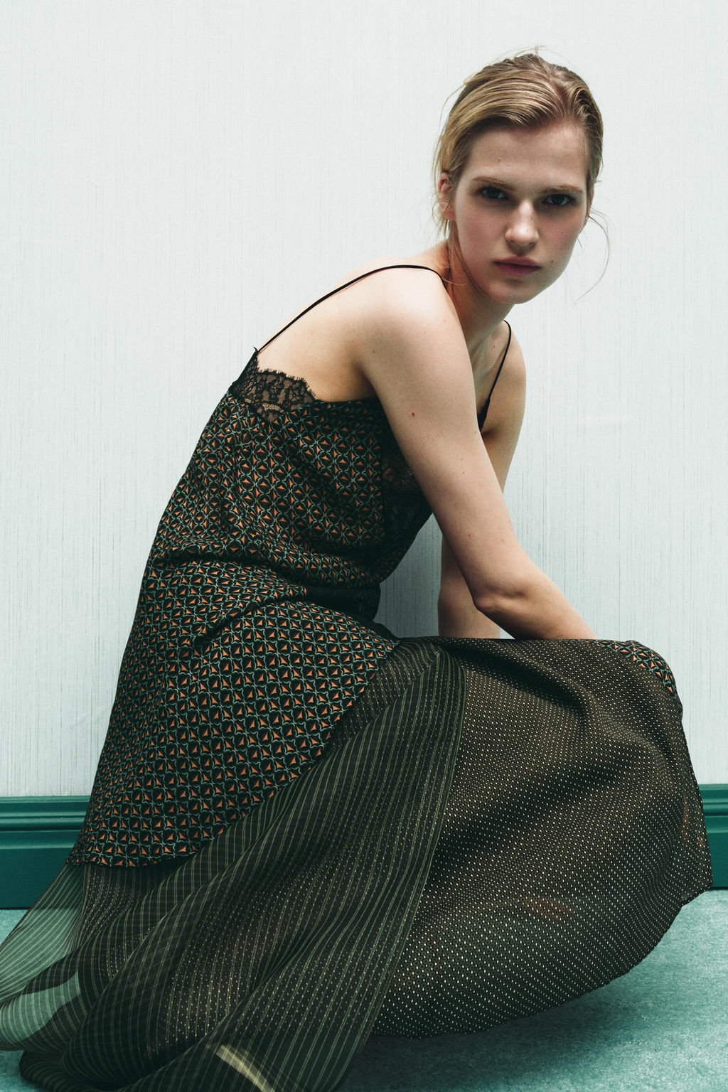 100% VISCOSE PRINTED PAREO SKIRT - Zara фото 13