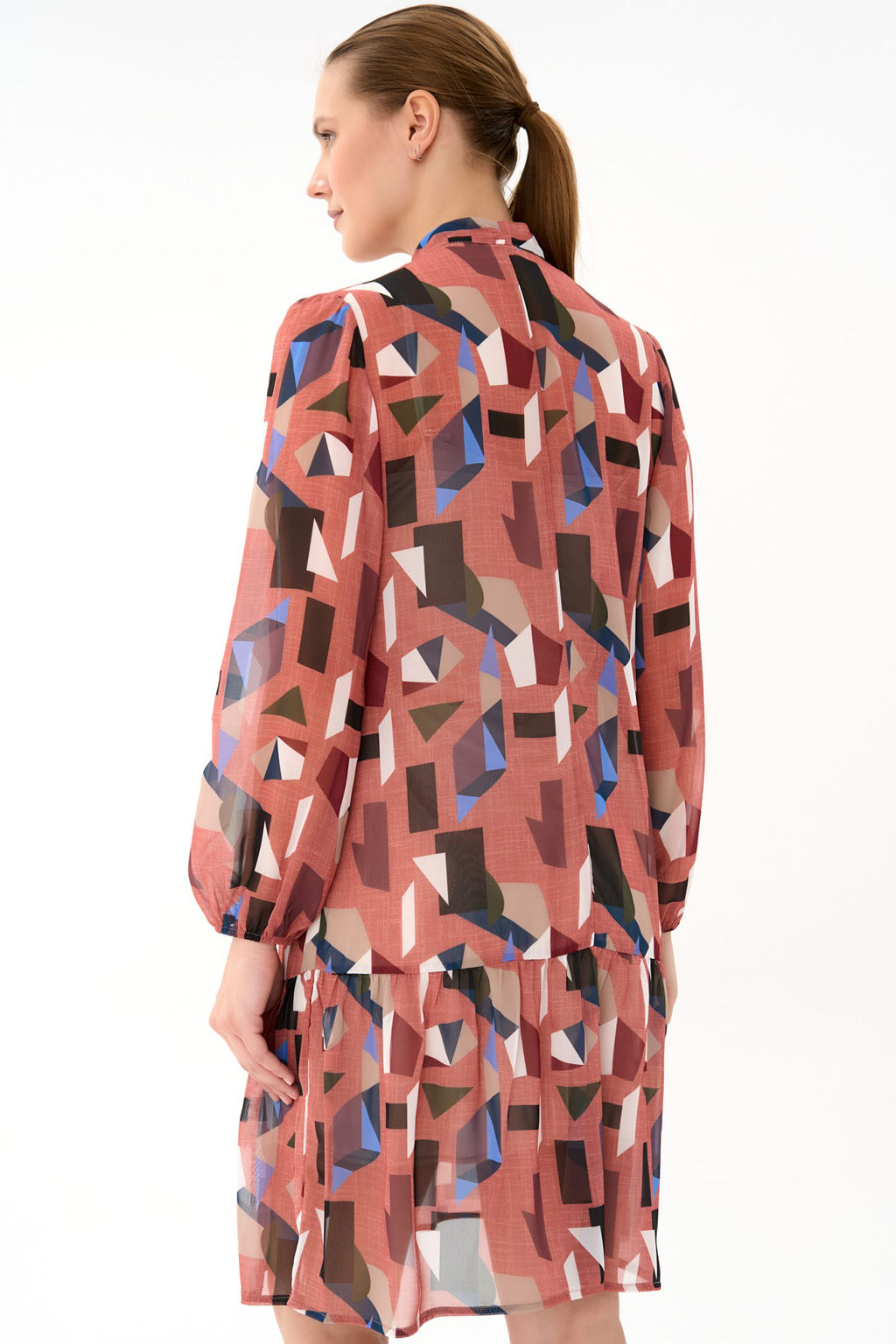 Платье Нежный акцент  2 (алый)