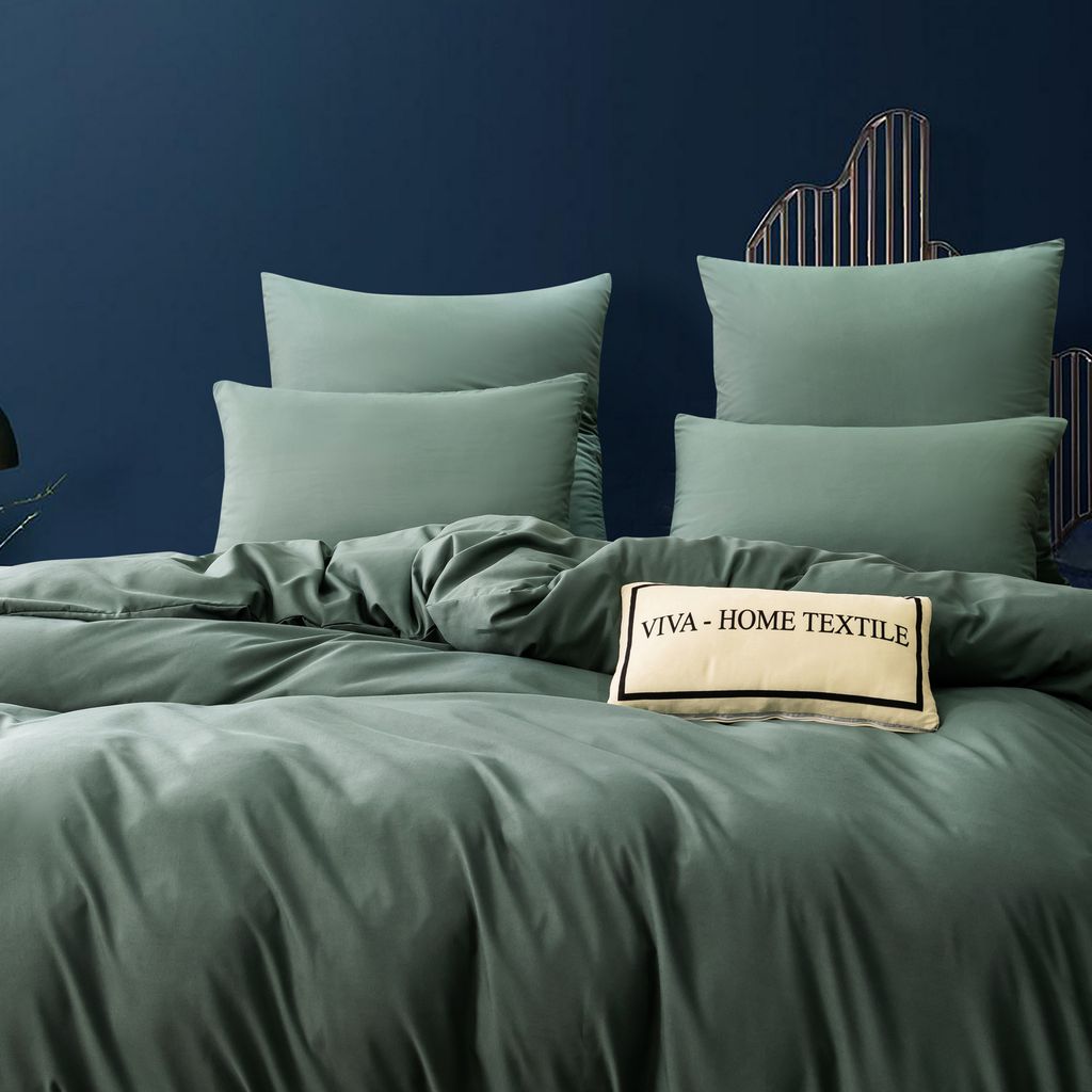 Комплект постельного белья Однотонный Сатин CS046 1.5 спальный 70-70 2 шт;50-70 2 шт