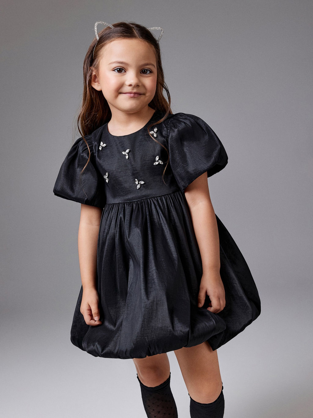 ACOOLA / Платье детское для девочек Teya черный  фото 3