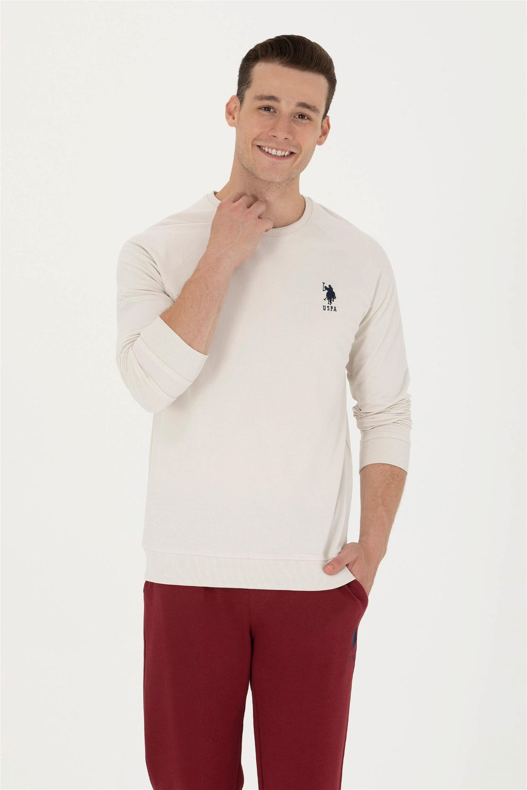 Мужская базовая толстовка Stone Неожиданная скидка в корзине - U.s. polo assn фото 3