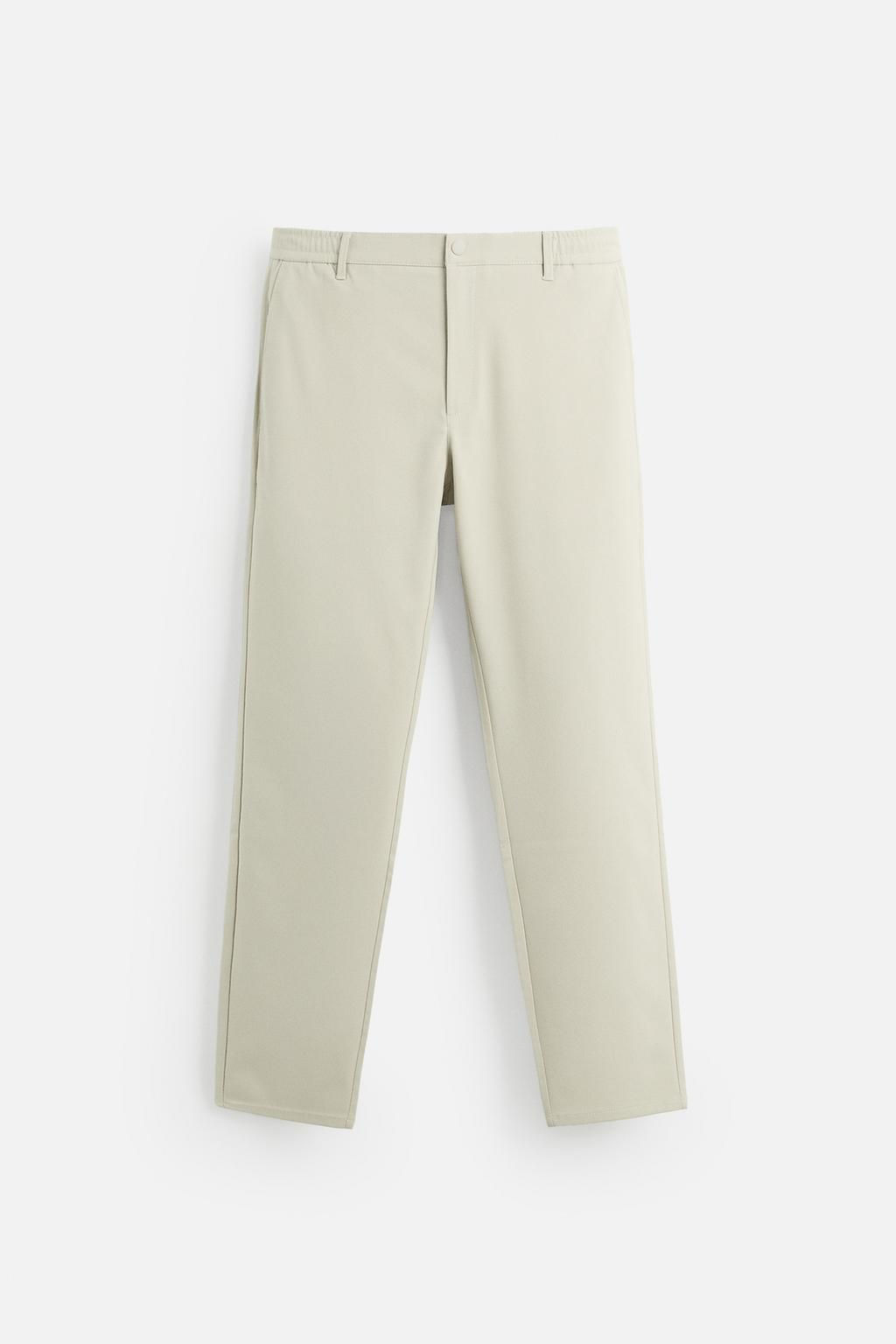 SLIM FIT COMFORT TROUSERS - Zara фото 7