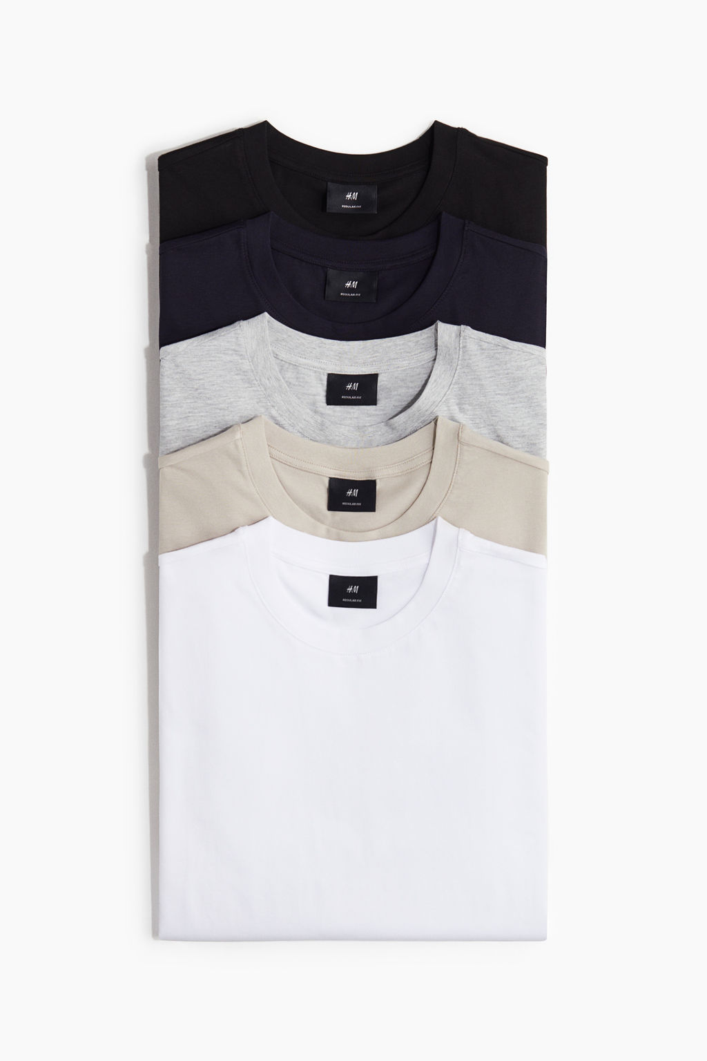 Pack de 5 camisetas Regular Fit - H&m фото 4