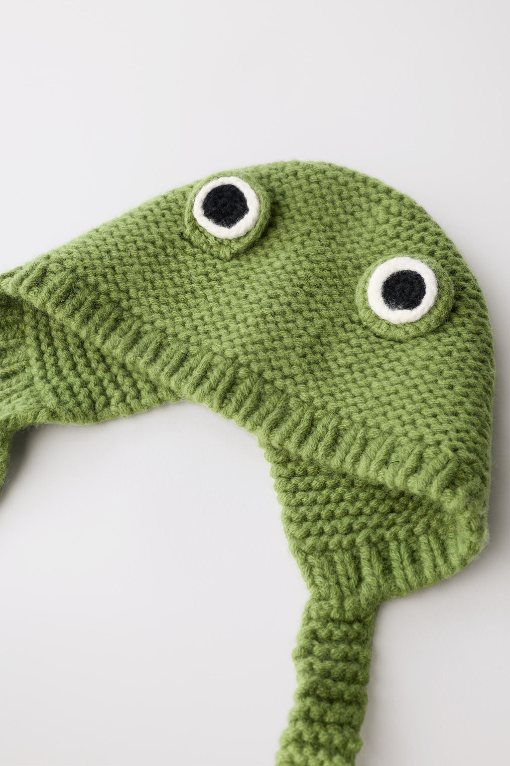 100% WOOL FROG BEANIE LIMITED EDITION - Zara фото 12