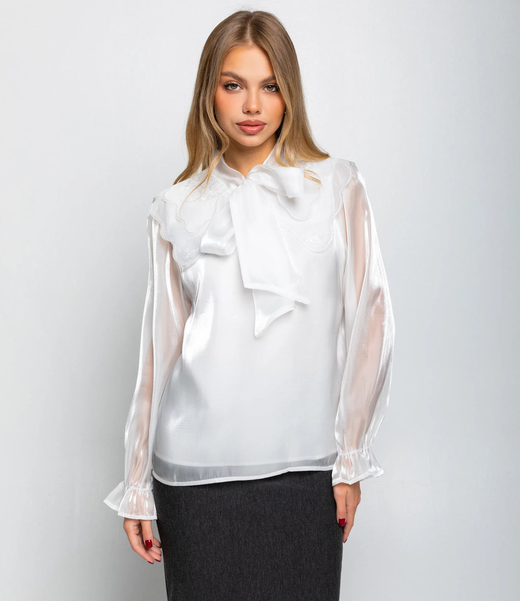 Блуза #КТ977 (2), белый