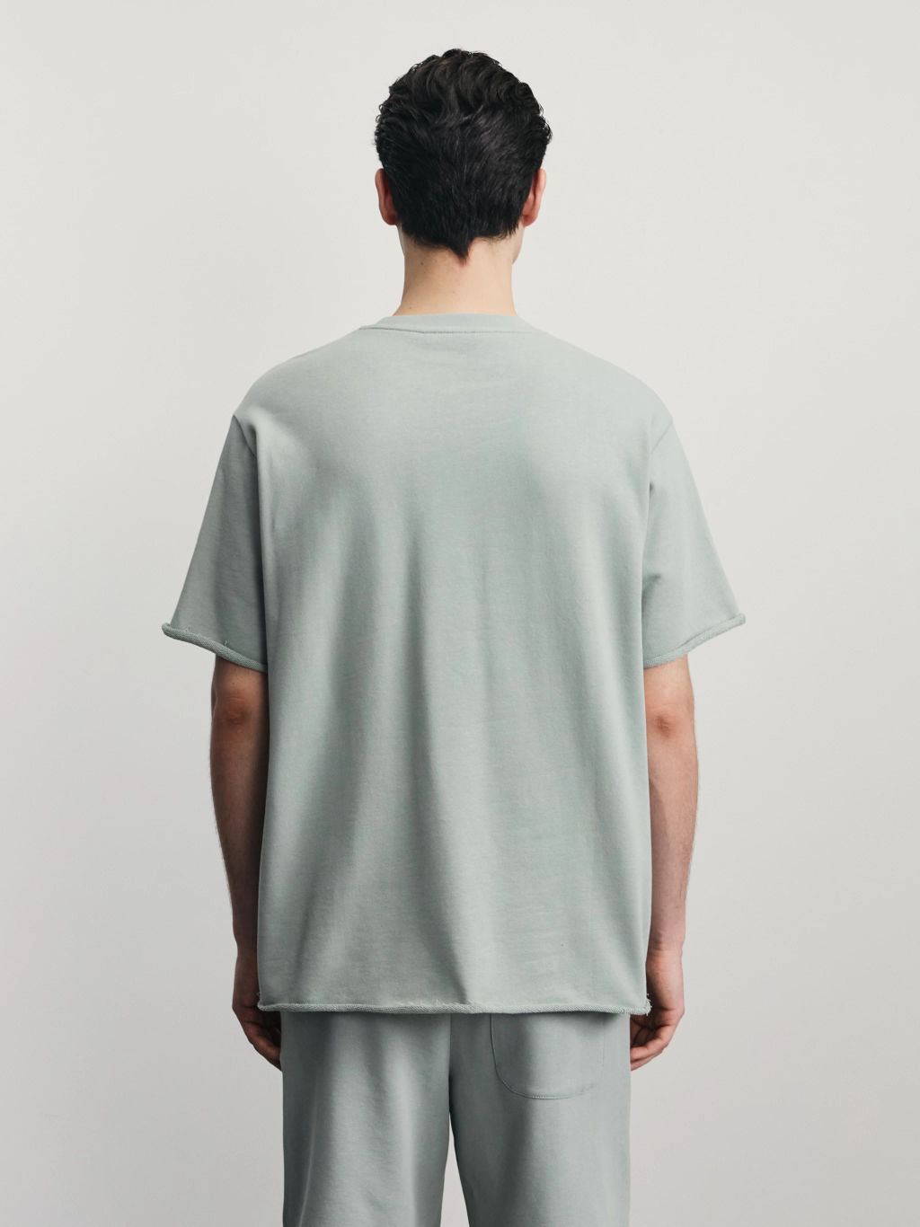 Футболка из плотного хлопка / Zarina фото 13