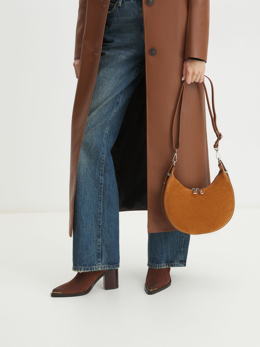 Женская сумка на плечо DIVAS BAG CARINA Артикул 3648751, светло-коричневый  фото 2