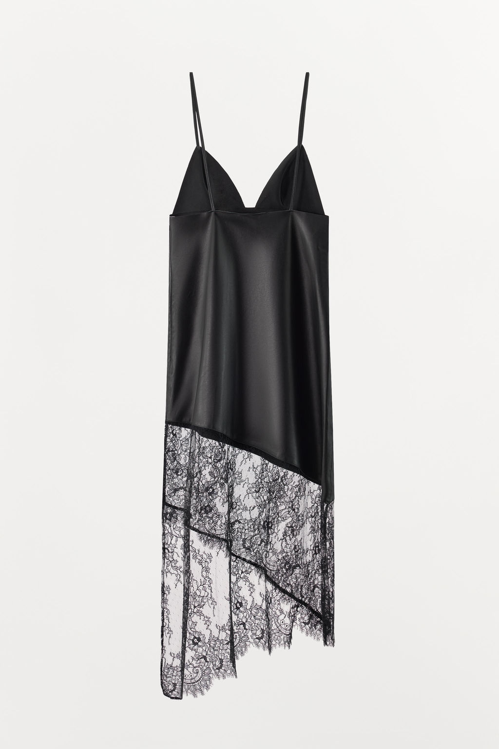 LEATHER LACE DRESS - Zara фото 5