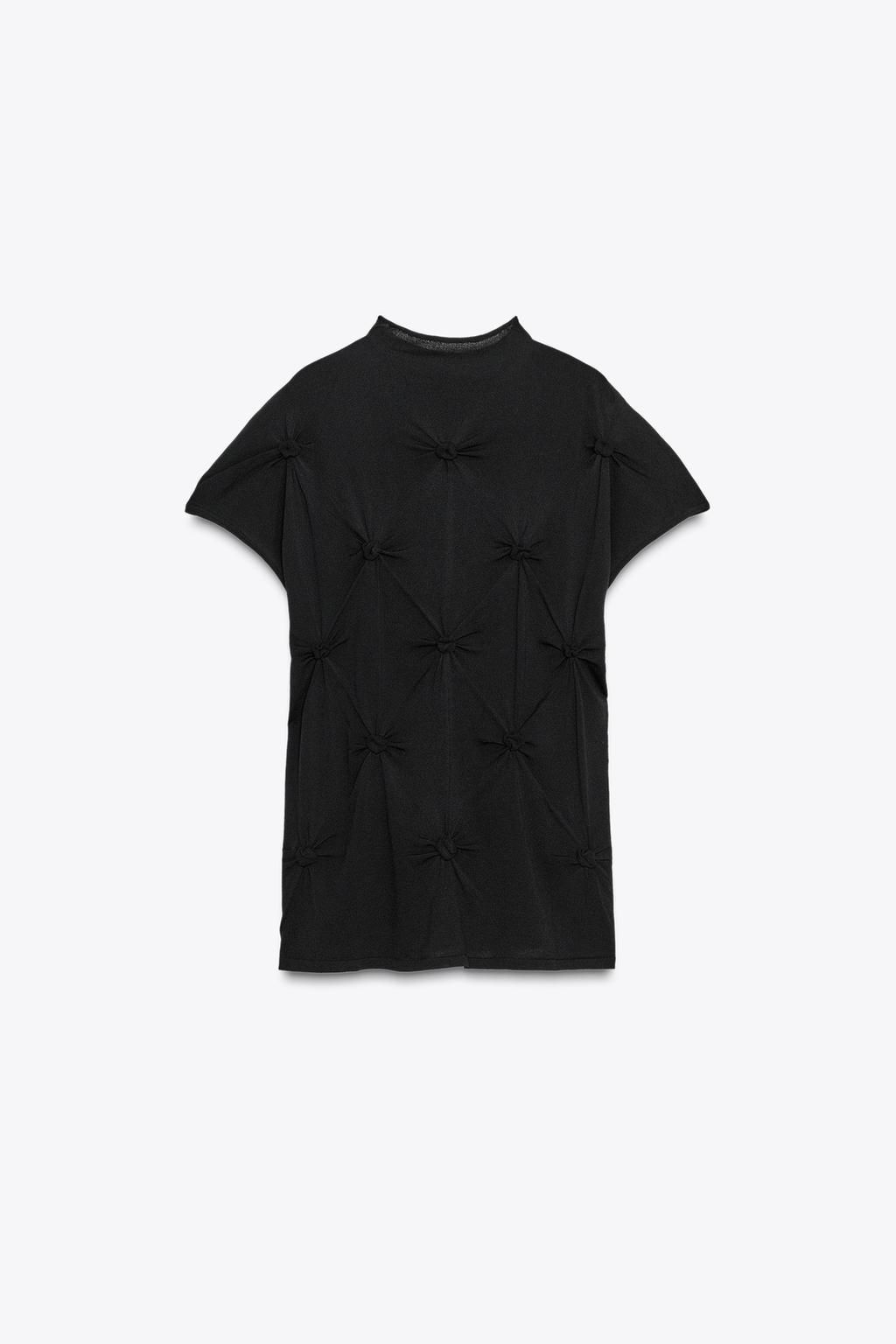 KNOT DETAIL KNIT TOP - Zara фото 8