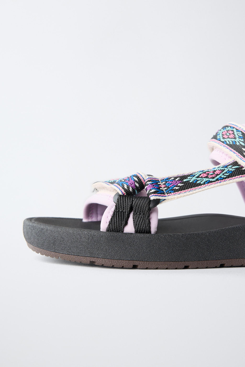 SANDALIA T?CNICA BORDADOS / Multicolor - Zara фото 6