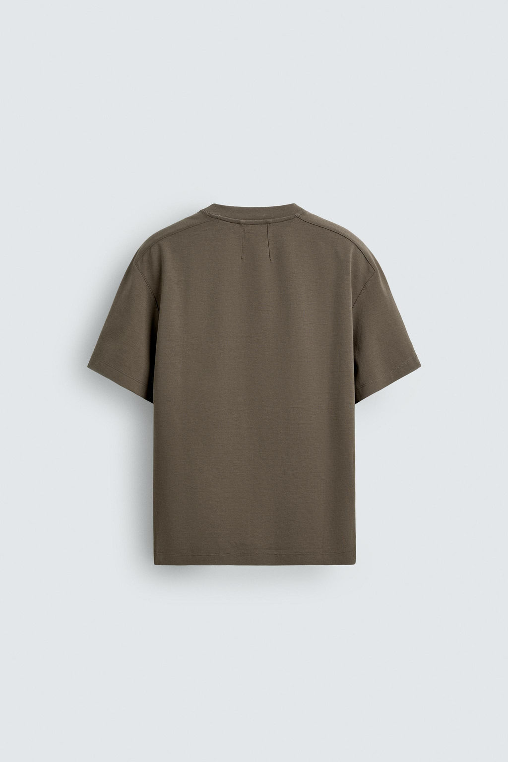 CAMISETA RELAXED FIT COSTURAS / Vis?n medio - Zara фото 8