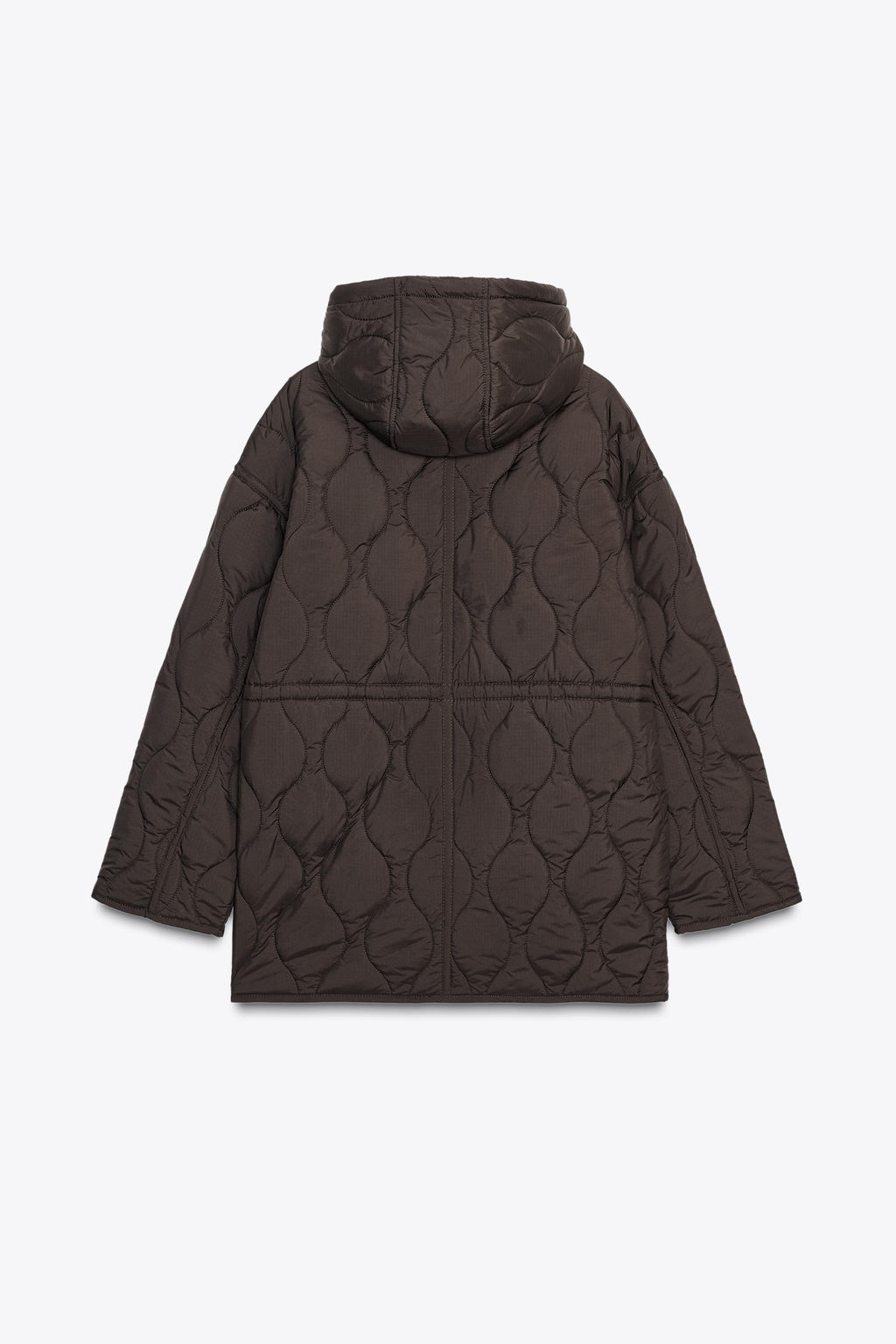 WATER REPELLENT HOODED PADDED JACKET - Zara фото 8