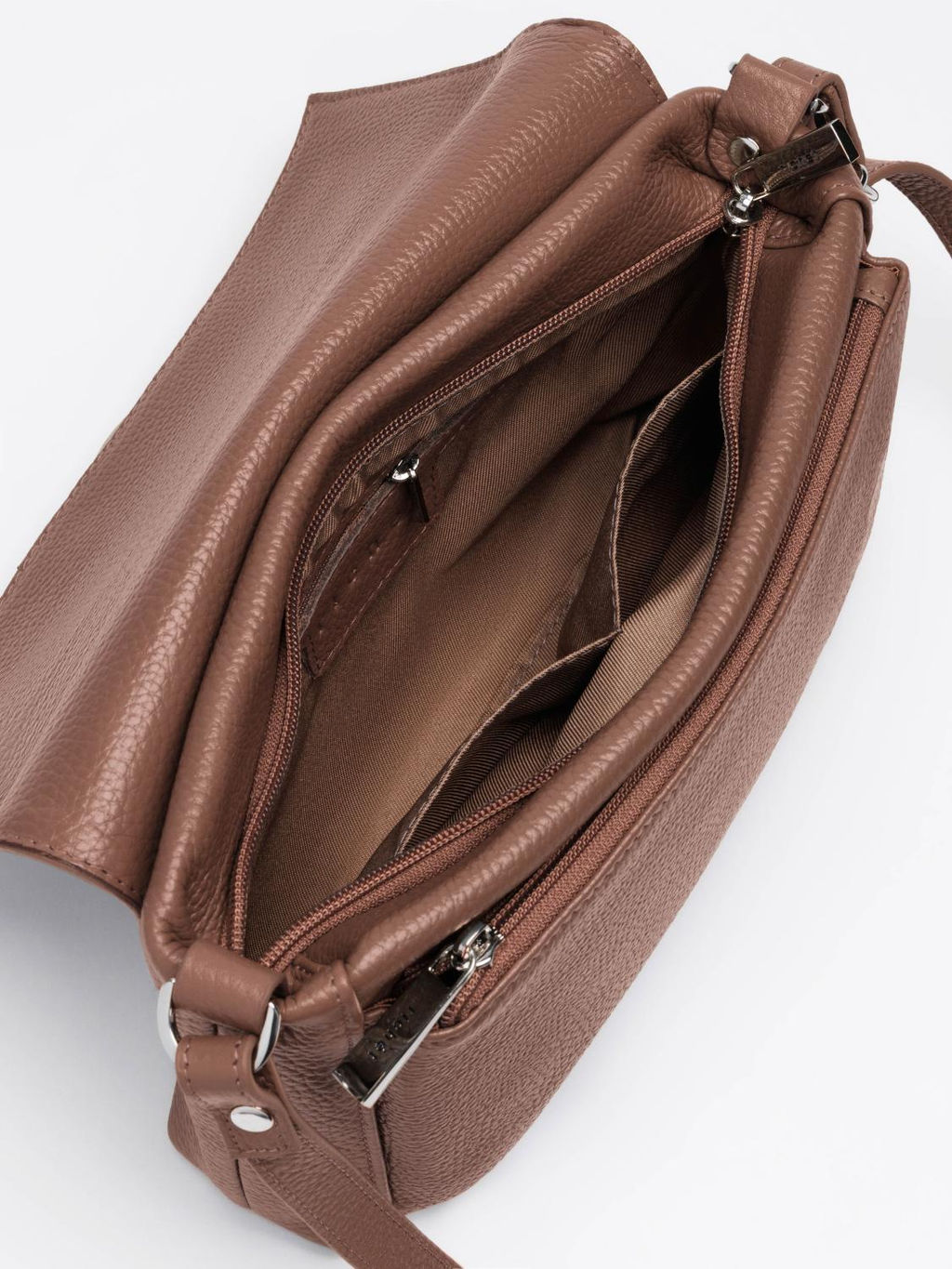 Женская кожаная сумка Richet 2800LN 351 Коричневый