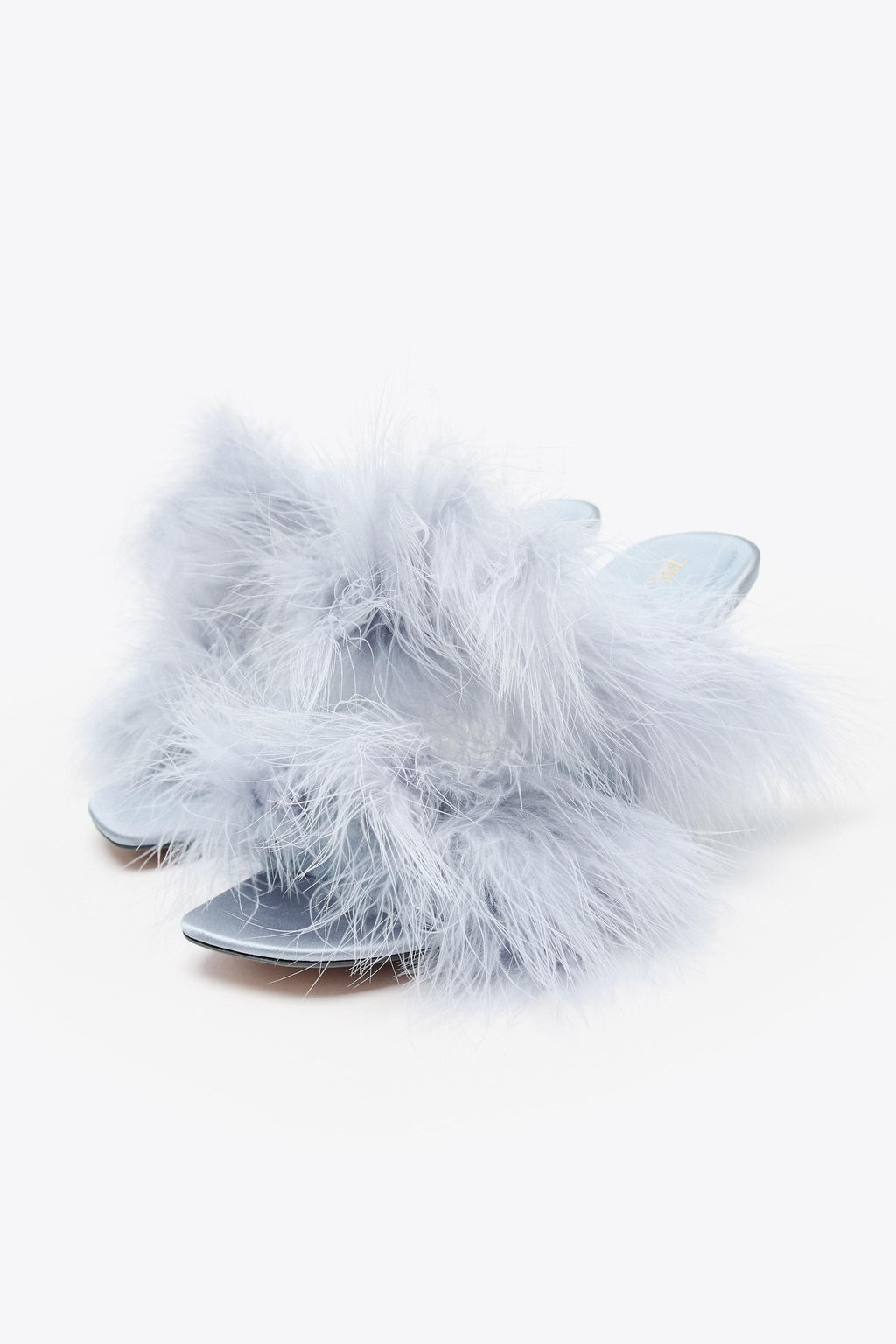 FEATHER HEELED SANDALS - Zara фото 8