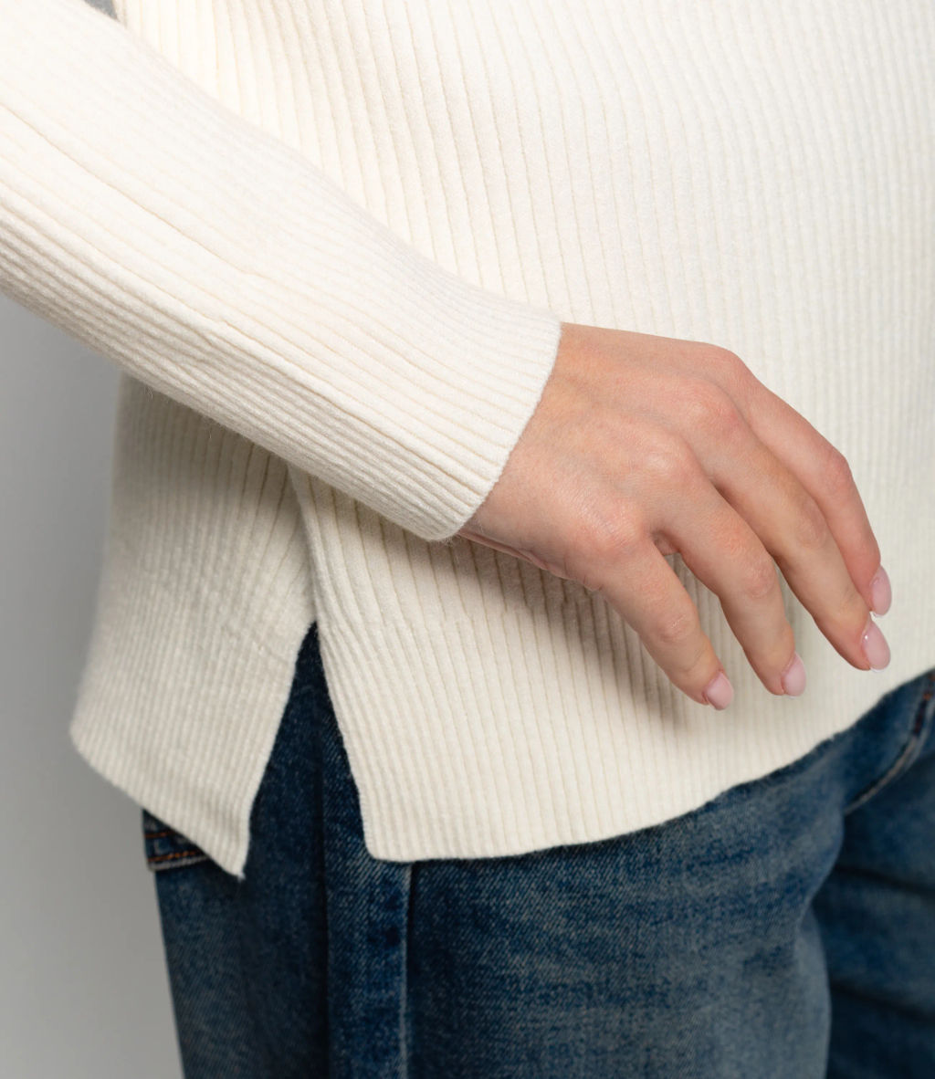 Джемпер #КТ8210, кремовый