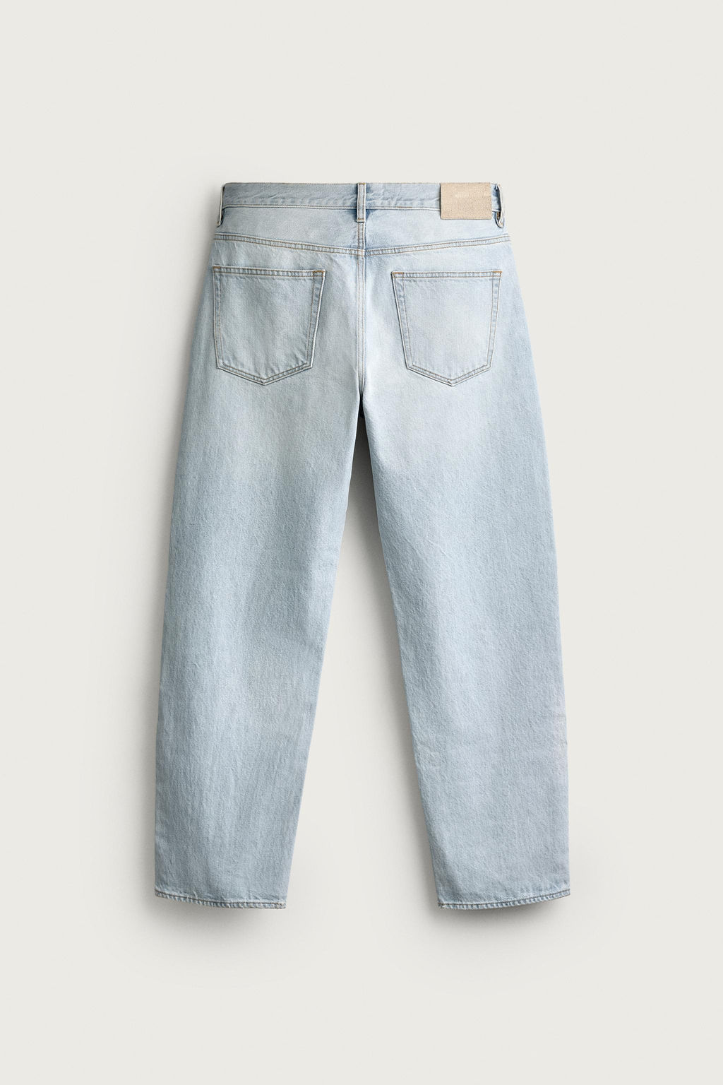JEANS STRAIGHT ANKLE FIT / Azul claro - Zara фото 7