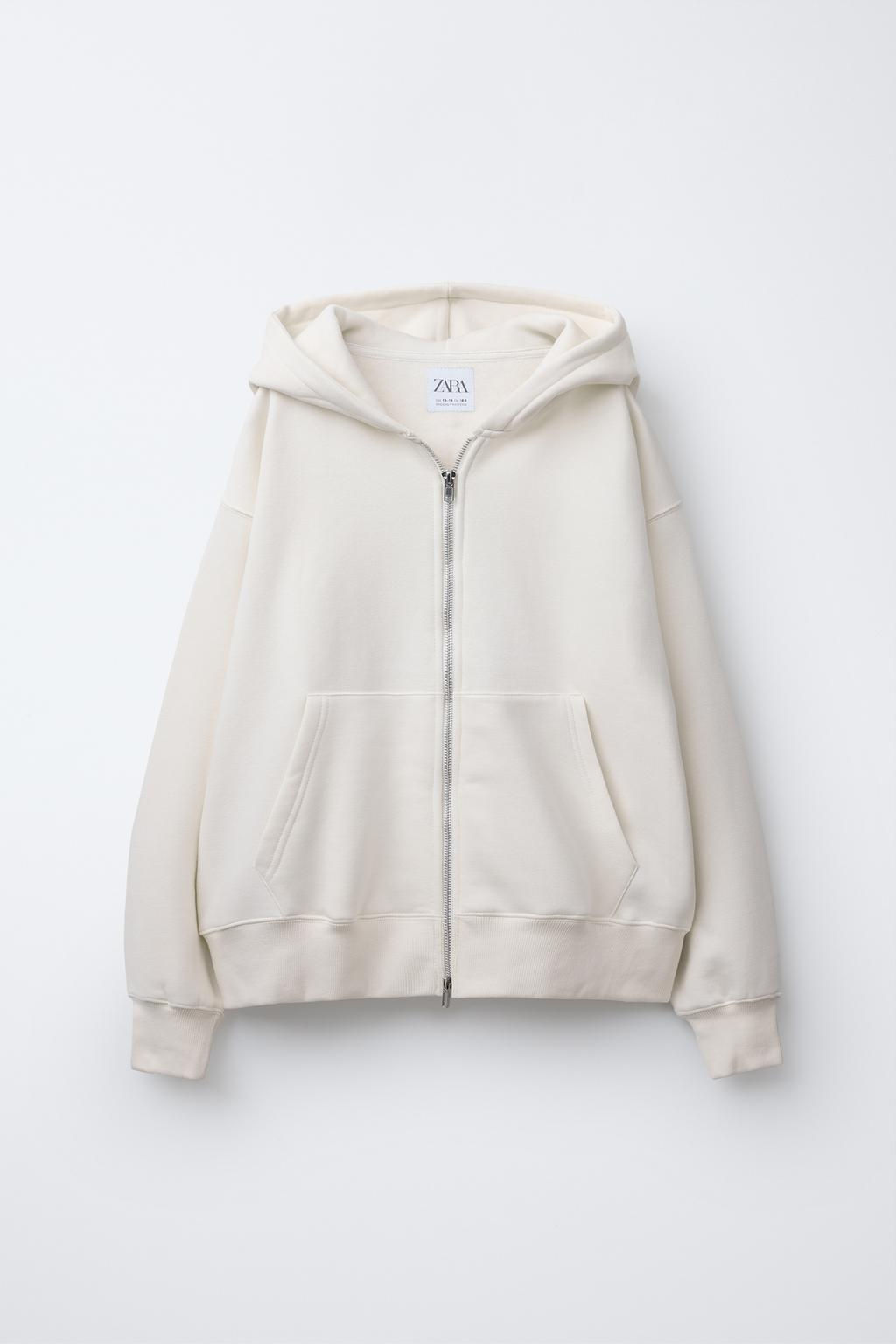 HOODIE WITH ZIP - Zara фото 10