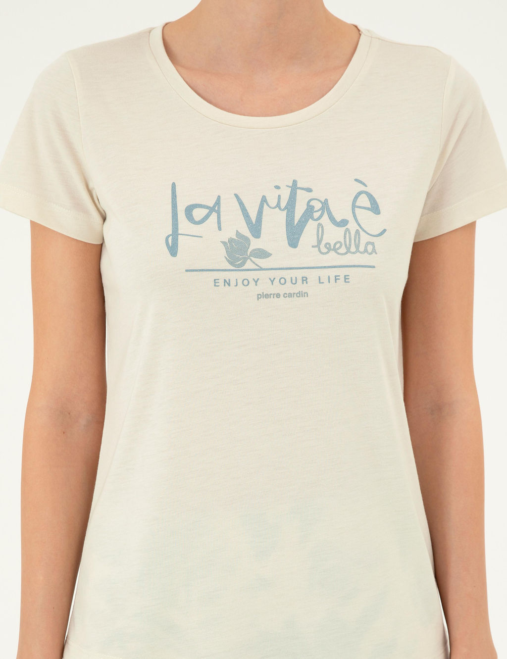 Ekru Pijama Tak_m_ - Pierre cardin фото 5