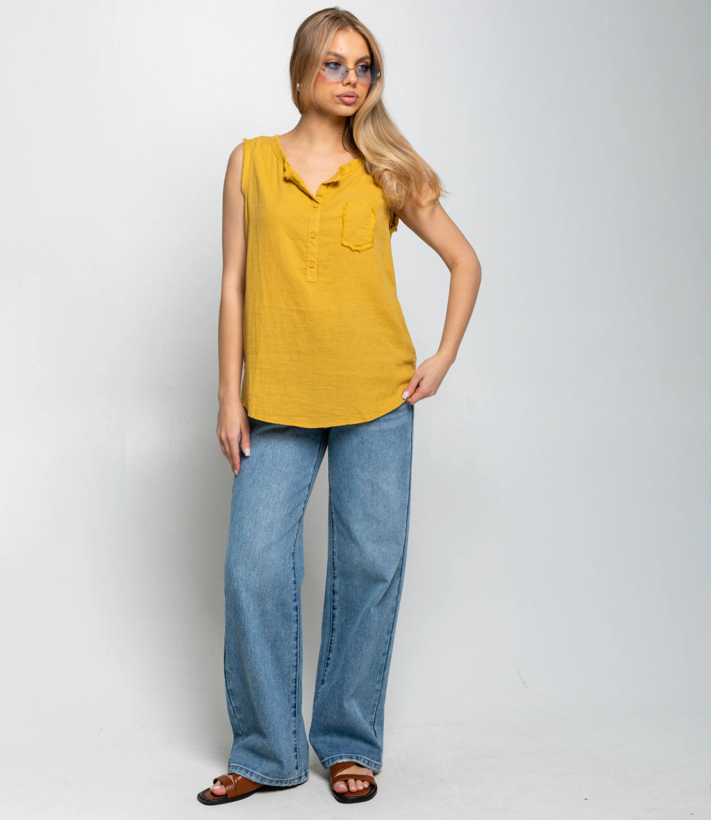 Майка #КТ5501 (1), горчичный - Dommod фото 4