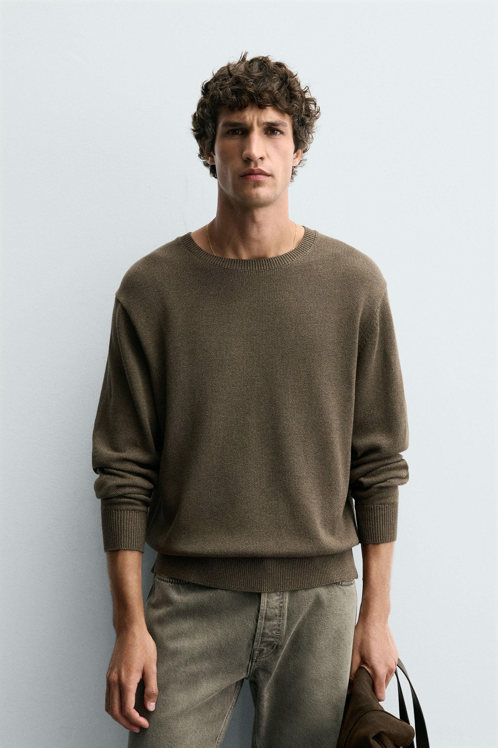 TWISTED YARN TEXTURED SWEATER - Zara фото 2