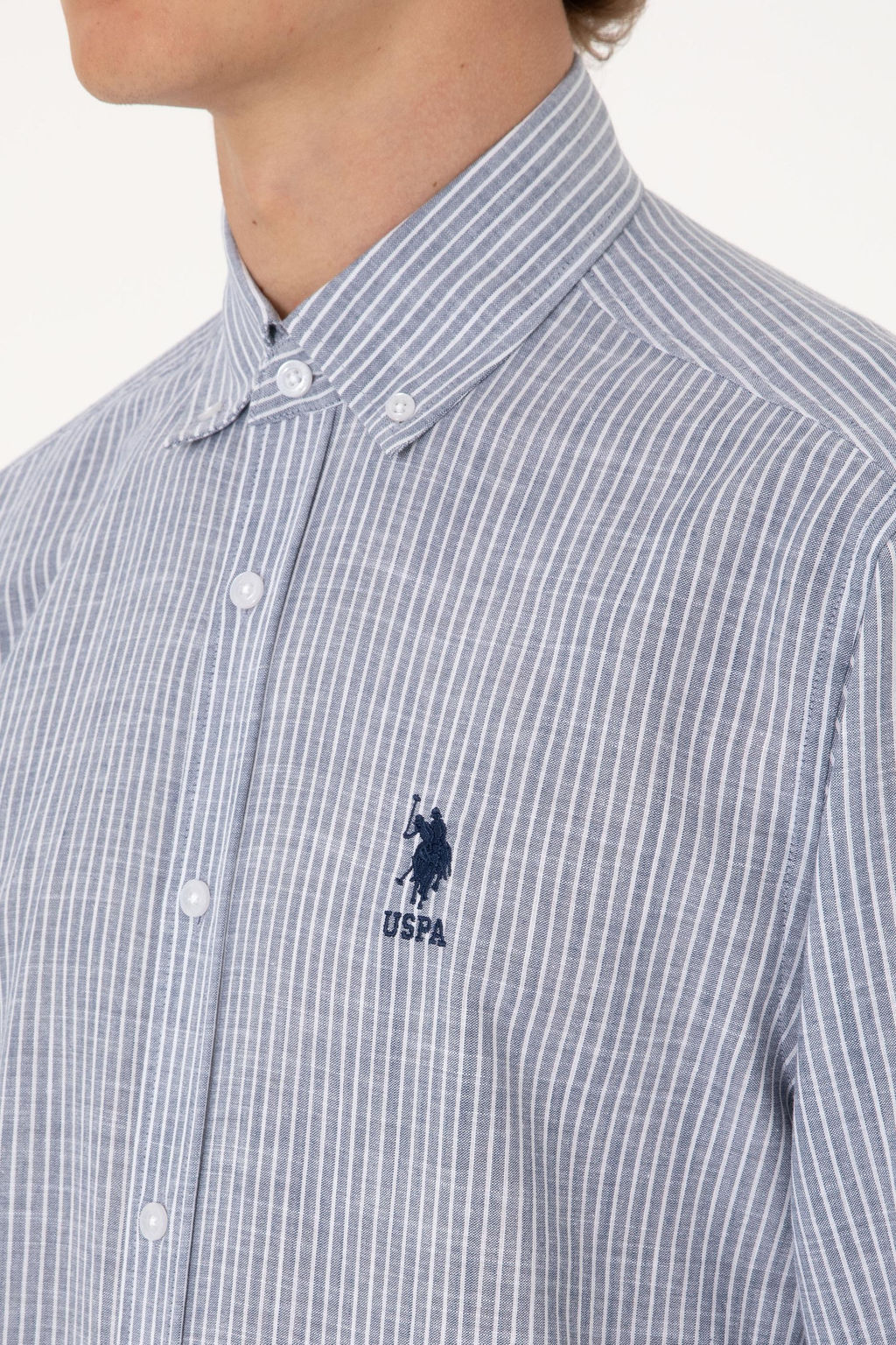 Erkek Lacivert Uzun Kollu G_mlek Sepette S_rpriz _ndirim - U.s. polo assn фото 7