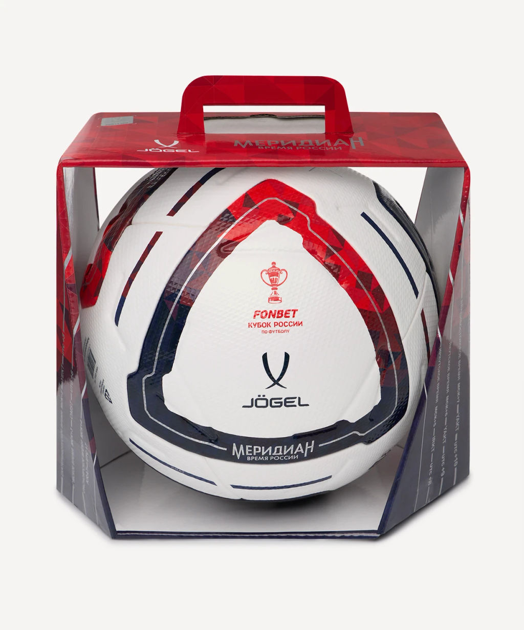 Мяч футбольный JOGEL Meridian Elite RUSSIAN CUP BOX №5  фото 2