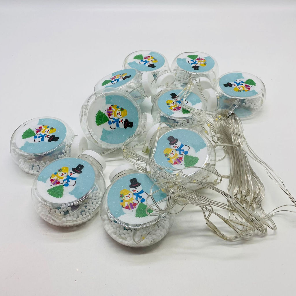 Гирлянда - шар Дед Мороз (10 LED) (арт. LB-2721) - Ип лебедев о.ю фото 3