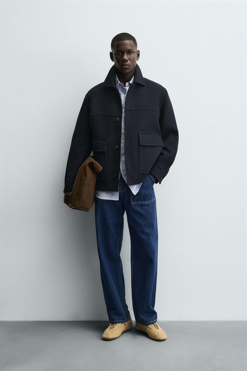 REGULAR FIT POCKET JACKET