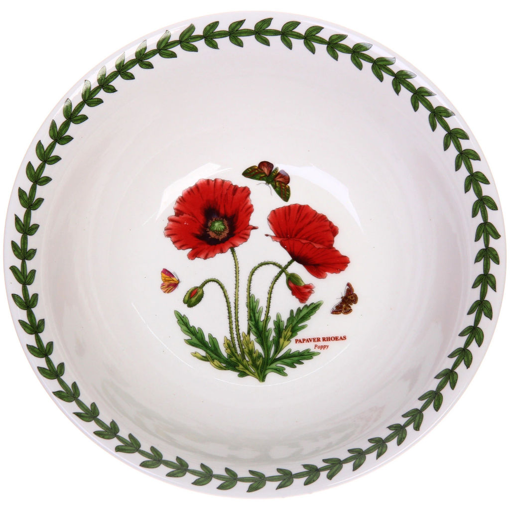 Салатник керамический "Цветочная грация" 700мл, маки