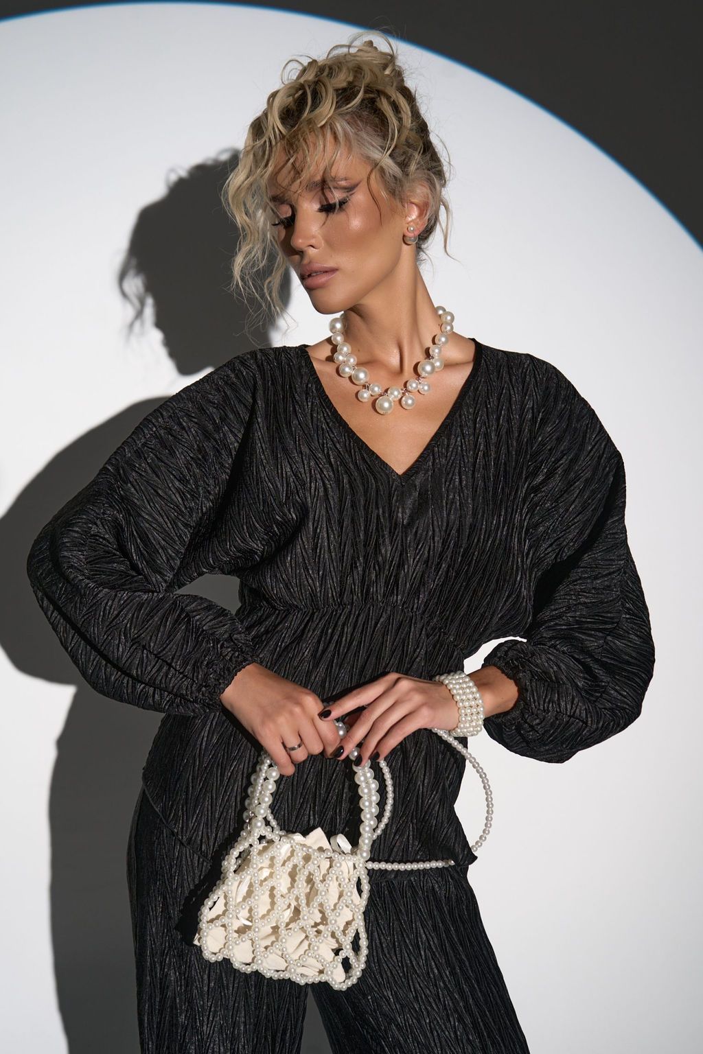 Блузон Маклен (чёрный) - Эльза фото 20