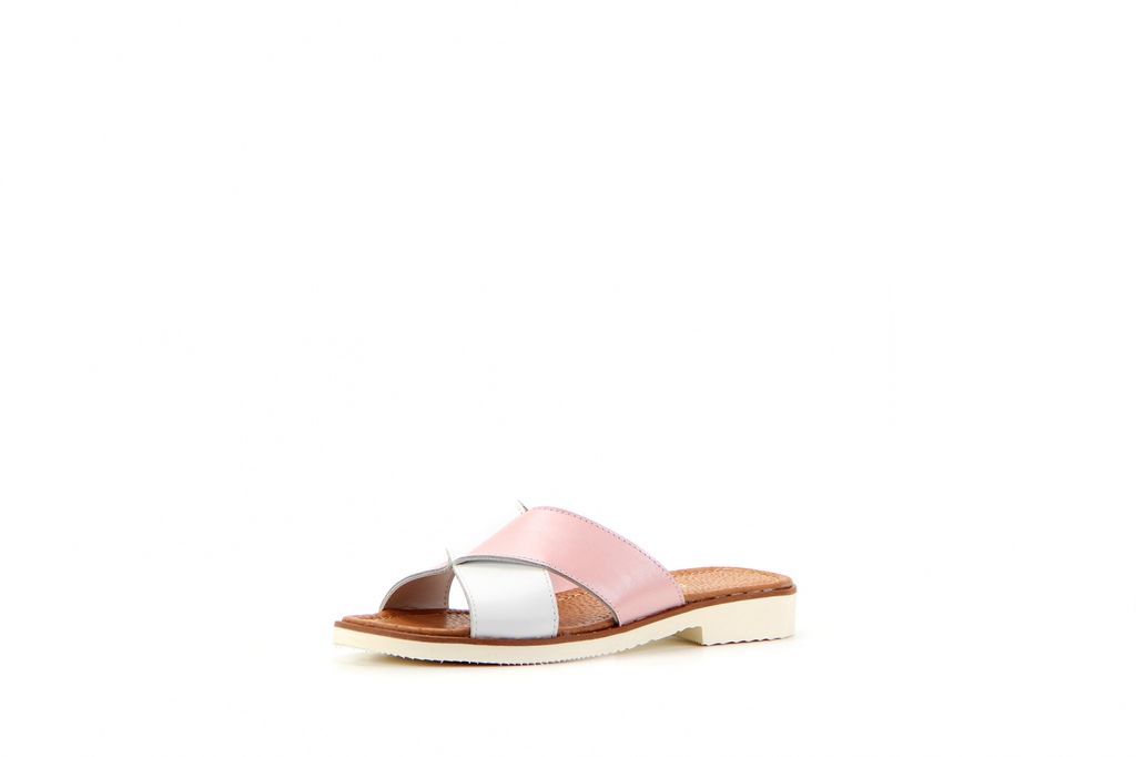 Босоножки EDART 1010.110w.pink-white