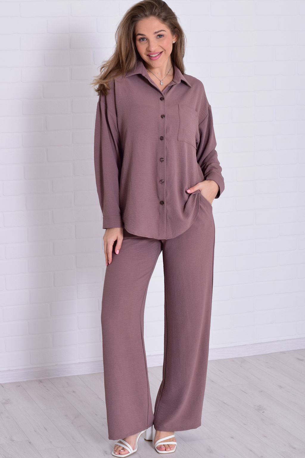 Костюм женский 5-352 (мокко)