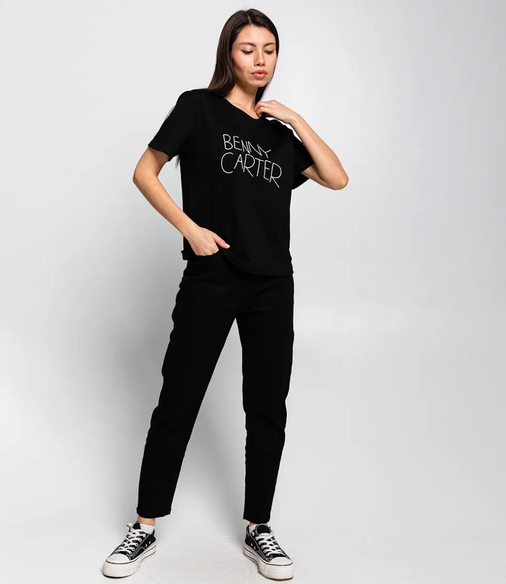 Футболка #КТ99500, чёрный