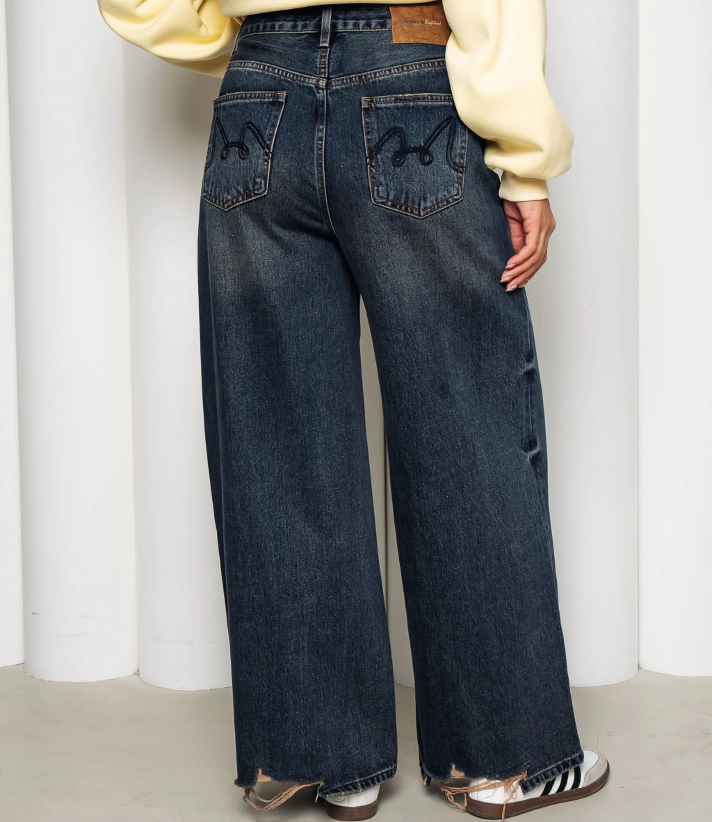 Джинсы #КТ88113, синий - Dommod фото 4