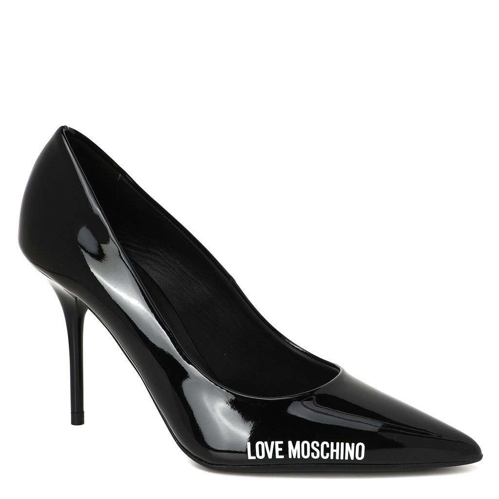 Женские туфли LOVE MOSCHINO RUBBER LOGO Артикул 3541326, черный