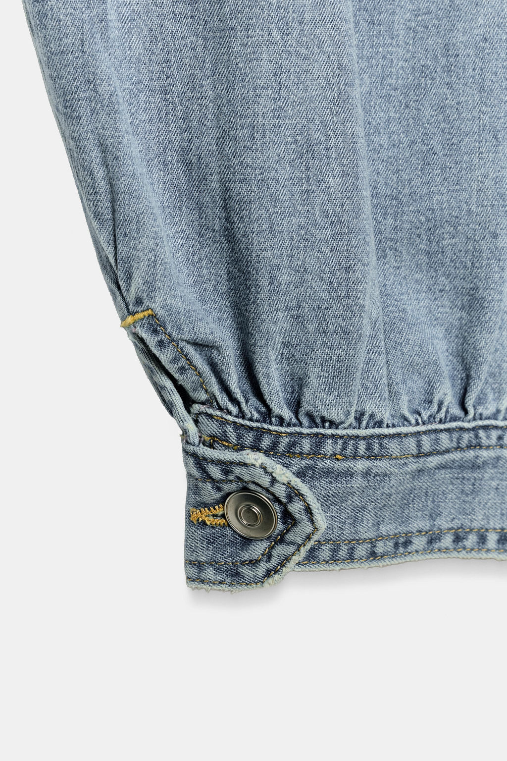 JEANS TRF BALLOON TIRO MEDIO / Azul claro - Zara фото 7